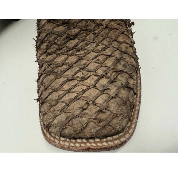 Dan Post Men's Size 9 Sea Bass Dorsal Western Square Toe Casual Boots Mid Calf - Picture 8 of 14